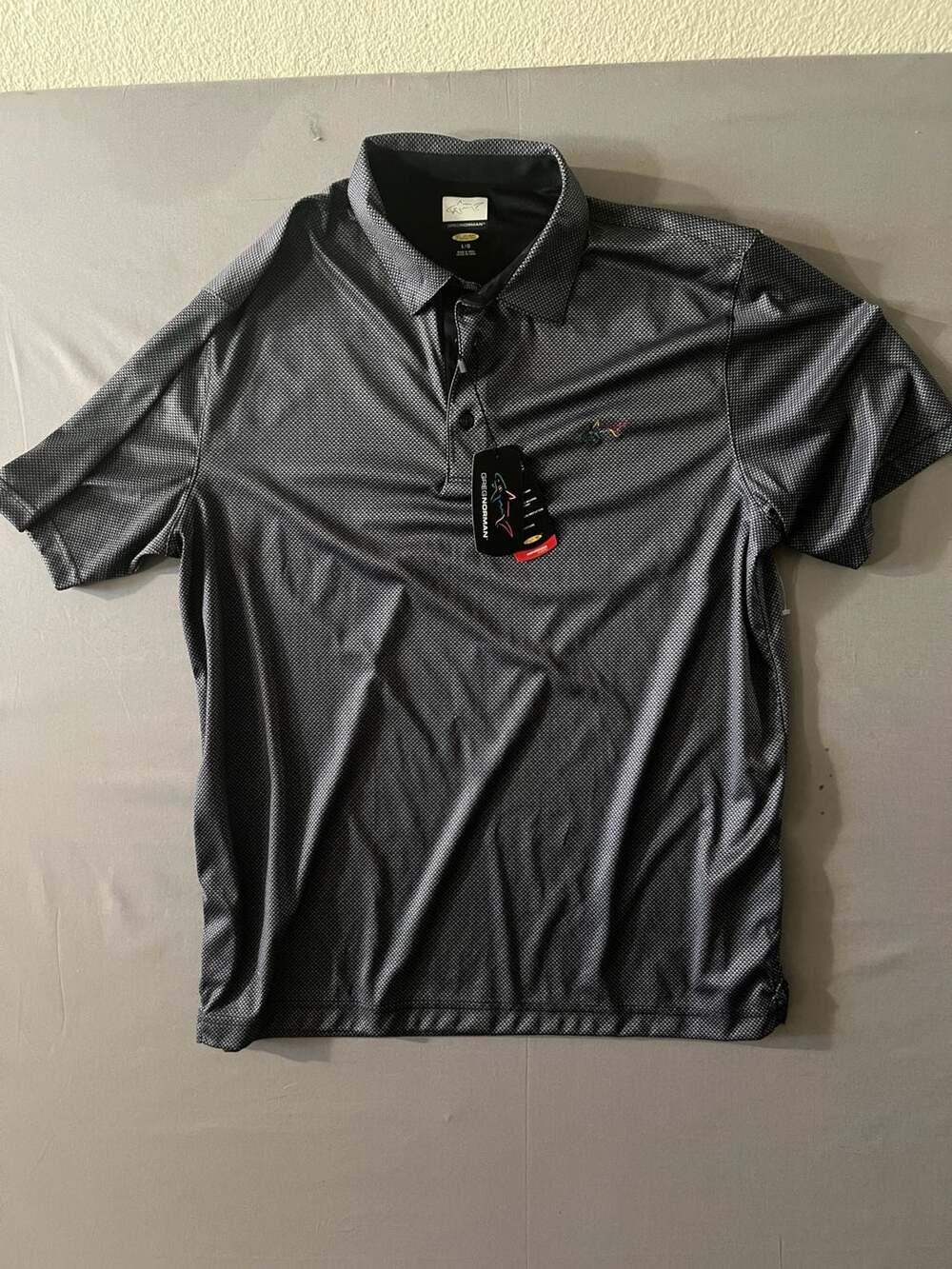 Greg Norman Men's Play Dry Short Sleeve Performance Golf Polo